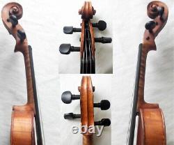 Old French Violin D. Moinel Label -video- Antique Rare? 544