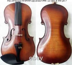 Old German Stainer Violin Video Antique? 562