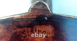 Old German Stainer Violin Video Antique Rare? 494