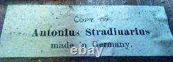 Old German Stradiuarius Violin 1920 /30 Video Antique Rare? 421