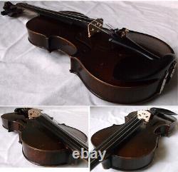 Old German Stradiuarius Violin A. O. Schmidt Video Antique? 778