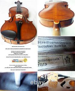Old German Stradiuarius Violin Otto Windisch Video Antique? 351