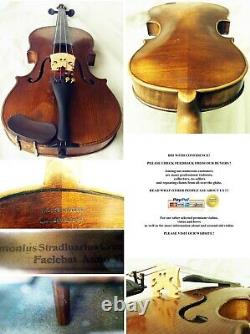 Old German Stradiuarius Violin Paulus & Kruse Video- Antique? 382