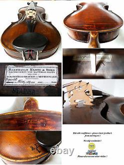 Old German Violin Stainer / Klotz- Video Antique Rare 252