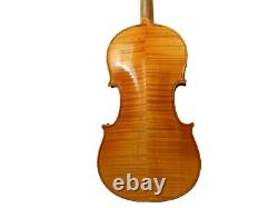 Old Vintage 4/4 Violin Nice Flamed sold For Repair