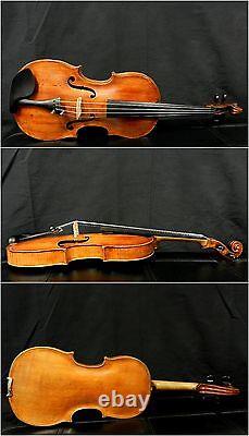 Old Vintage American Violin 4/4 Size- James Montgomery Violin 1897