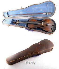 Old/Vintage/Antique 4/4 Master Violin&CaseVIDEOExcellent SoundFully serviced