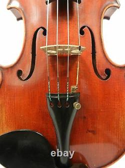 Old Vintage German 4/4 Size Violin, labeled -John Juzek Violin, Ready to Play