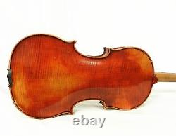 Old Vintage German 4/4 Size Violin, labeled -John Juzek Violin, Ready to Play