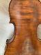 Old Vintage German Violin 4/4 Antique Beautiful Flamed One Pc Back