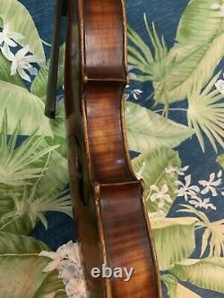 Old Vintage Violin 4/4 Antique beautiful flamed PJW