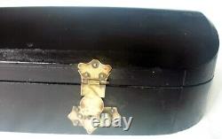 Old Wooden German Violin Case Antique Rare Coffin-case? R3