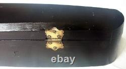 Old Wooden German Violin Case Antique Rare Coffin-case? R3
