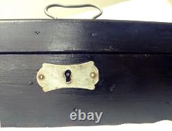 Old Wooden German Violin Case Antique Rare Coffin-case? R7