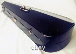 Old Wooden German Violin Case Antique Rare Coffin-case? R8