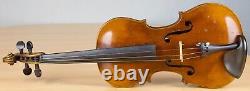 Old vintage violin 4/4 Geige viola cello label DAVID TECCHLER Nr. 1947