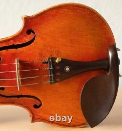 Old vintage violin 4/4 Geige viola cello label VINCENTIUS POSTIGLIONI Nr. 1183