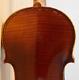 Old Vintage Violin 4/4 Geige Viola Cello Fiddle Label Georges Chanot Nr. 1662