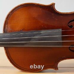 Old vintage violin 4/4 geige viola cello fiddle label GEORGES CHANOT Nr. 1662