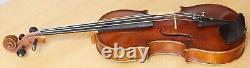 Old vintage violin 4/4 geige viola cello fiddle label GEORGES CHANOT Nr. 1662