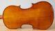 Old Vintage Violin 4/4 Geige Viola Cello Fiddle Label Heinrich Sielaff Nr. 1770