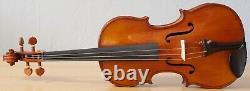 Old vintage violin 4/4 geige viola cello fiddle label HEINRICH SIELAFF Nr. 1770