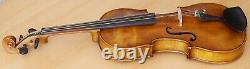 Old vintage violin 4/4 geige viola cello fiddle label JACOBUS STAINER Nr. 1681