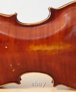 Old vintage violin 4/4 geige viola cello fiddle label POLLASTRI GAETANO Nr. 1778
