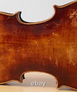 Old vintage violin 4/4 geige viola cello fiddle labeled MICAEL DECONET Nr. 1744