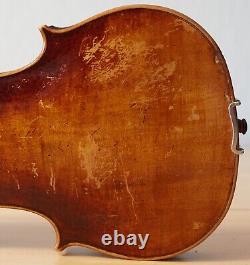 Old vintage violin 4/4 geige viola cello fiddle labeled MICAEL DECONET Nr. 1744