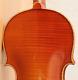 Old Vintage Violin 4/4 Geige Viola Cello Fiddle Stamped Friedrich Mauler Nr. 1346