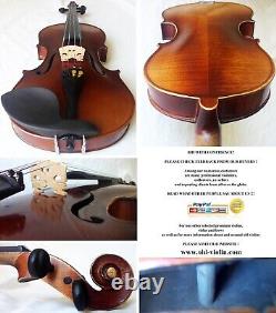 PROMOTIONFINE OLD FRENCH VIOLIN 1950 -video- ANTIQUE RARE? 574