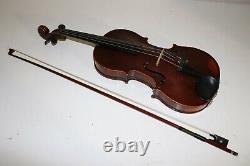 Pailliot a Paris Violin French Mirecourt 4/4 Restored Vintage Antique 18th 19th