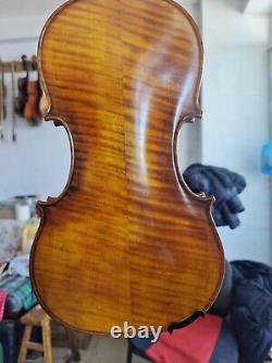Professional 4/4 Violin Guarneri Model flamed maple back spruce top hand made