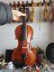 Professional 4/4 Violin Flamed Maple Back 100 Years Old Spruce Top Hand Made A