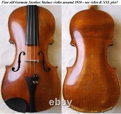 Promotion Old German Stainer Violin Video Antique? 289