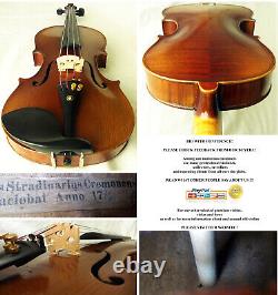 Promotion Old German Stradiuarius Violin -video- Antique? 359