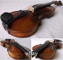 Promotion Old German Violin Video Antique Fine Rare? 938