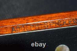 RARE Antique ADOLPH SPICKER Violin Bow 29L Round Marked