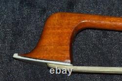 RARE Antique ADOLPH SPICKER Violin Bow 29L Round Marked