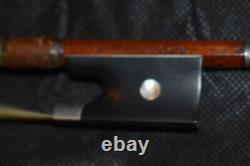 RARE Antique ADOLPH SPICKER Violin Bow 29L Round Marked