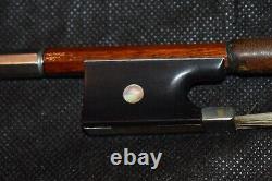 RARE Antique ADOLPH SPICKER Violin Bow 29L Round Marked