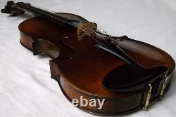 RARE OLD BAROQUE 1800 C. F HOPF VIOLIN VIDEO ANTIQUE Violino 584