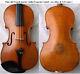 Rare Old French 19th C Master Violin F. Contal Video Antique? 154