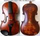 Rare Old German 19th Cty Violin 1872 Video- Antique Master? 587