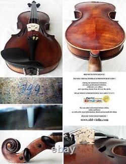 RARE OLD ITALIAN 19th C VIOLIN -video- ANTIQUE MASTER? 548