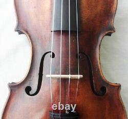 RARE OLD ITALIAN 19th C VIOLIN -video- ANTIQUE MASTER? 548