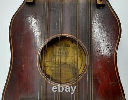 RARE Vintage 1924 Wooden 32 String Hawaiian Art Violin Ukelin Co New Jersey