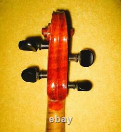 Rare Fine Old 1860s Vintage Italian 4/4 Violin-HugeWarmSound-XlntCond-Free Ship