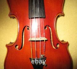 Rare Fine Old 1900 Vintage Mirecourt French 4/4 Violin-Big Warm Sound-Free Ship